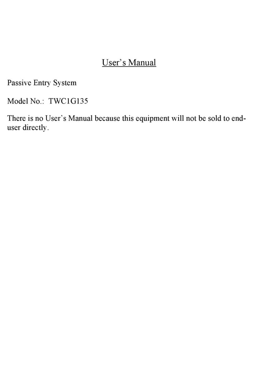 Alps Electric TWC1G135 user manual