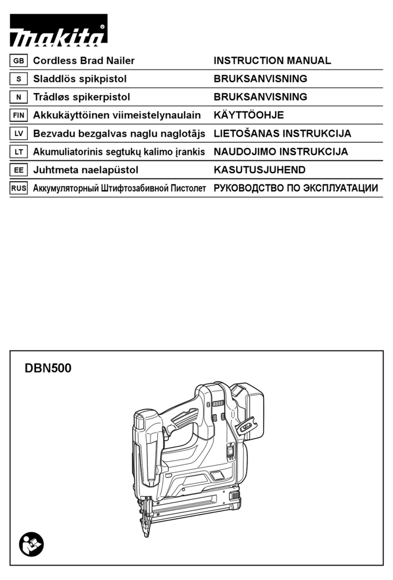 Makita DBN500ZJ instruction manual