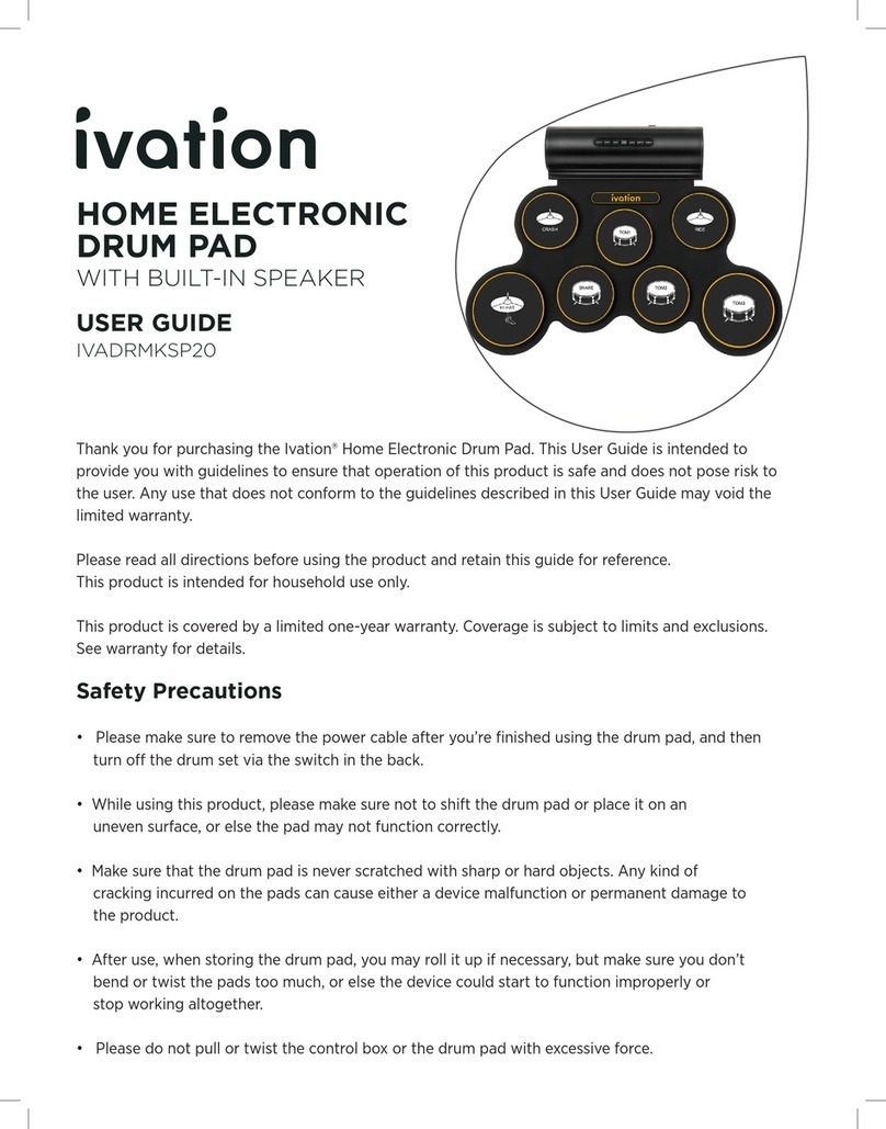 Ivation IVADRMKSP20 User manual