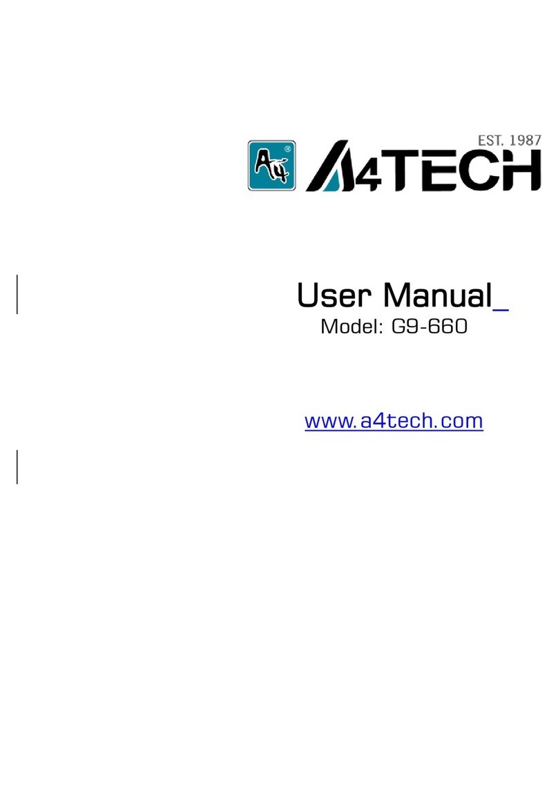 A4Tech G9-660 User manual
