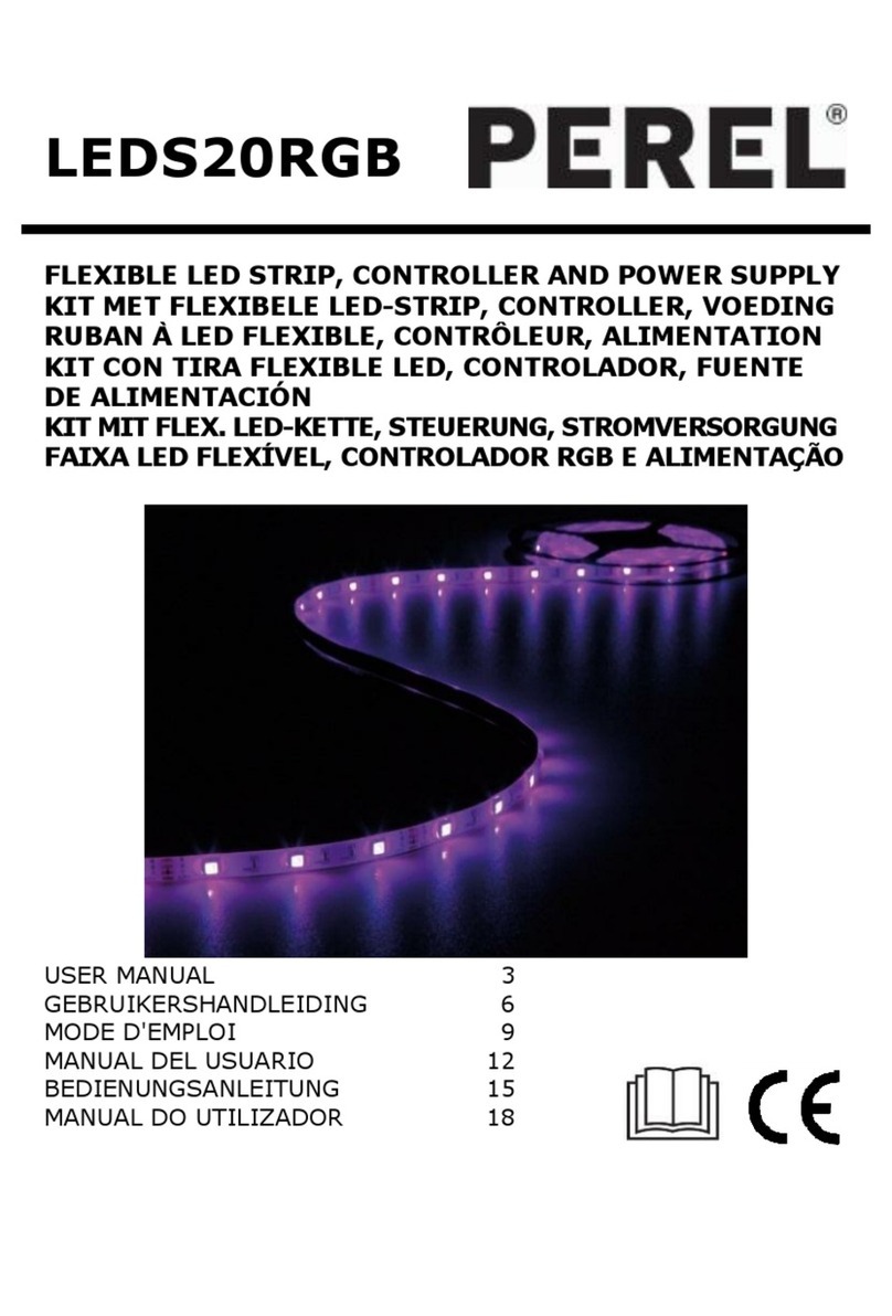 Velleman Perel LEDS20RGB user manual Velleman Perel LEDS20RGB user manual