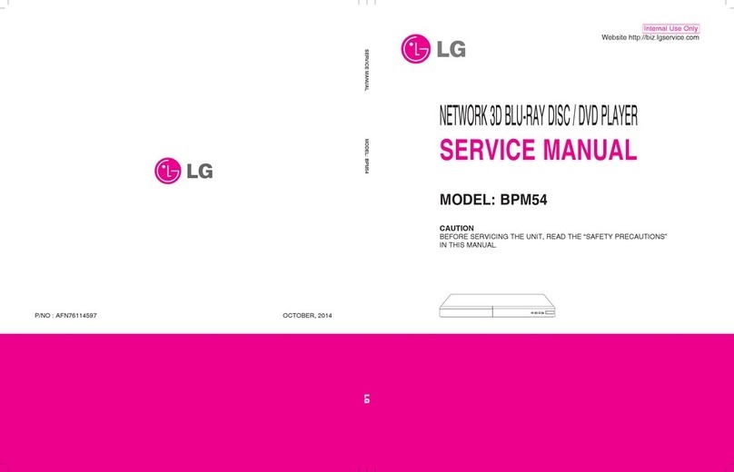 LG BPM54N Service manual