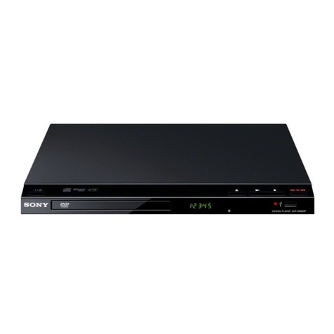 Sony DVP-SR660P reference guide