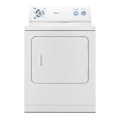 Amana NGD4800VQ1 User instructions