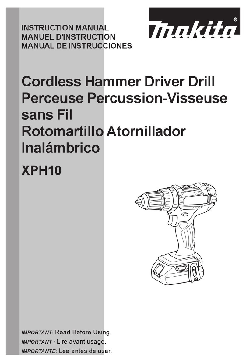 Makita XT706 User manual Makita XT706 User manual