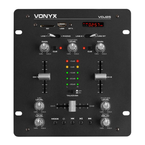 Vonyx VDJ25 User manual