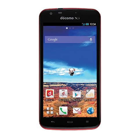 Sharp NTT docomo SH-06E User manual