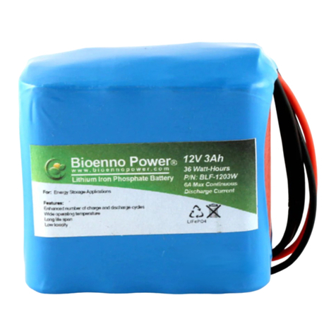 Bioenno Power BLF-1203W Instructions for use