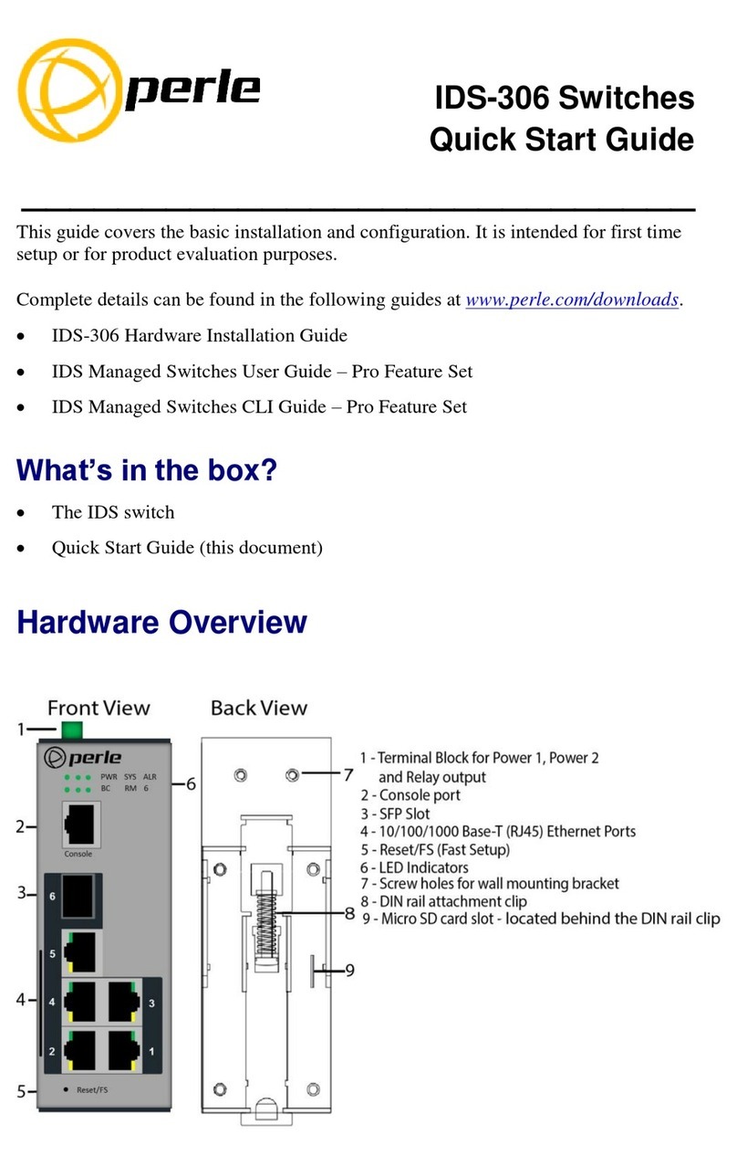 Perle IDS-306 quick start guide
