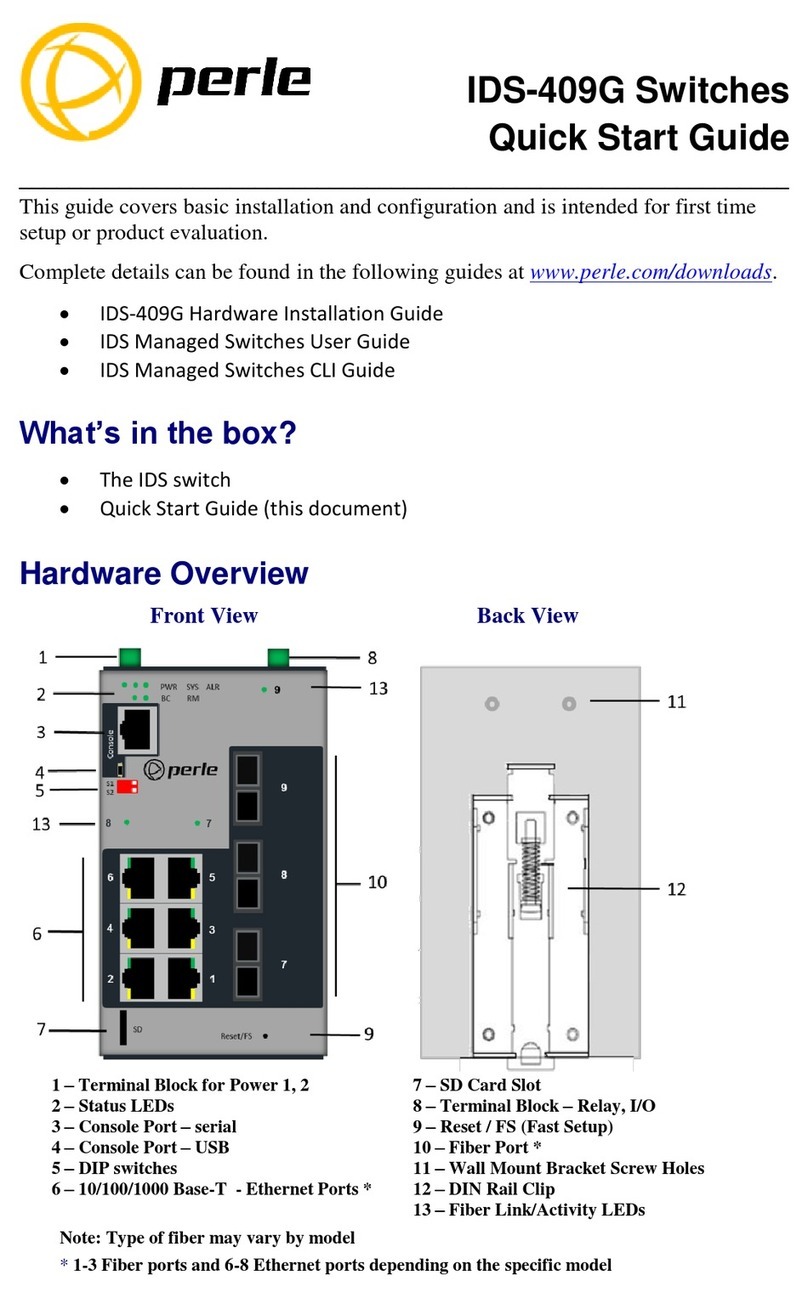 Perle IDS-409G User manual