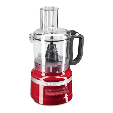 KitchenAid KFP0718 manual