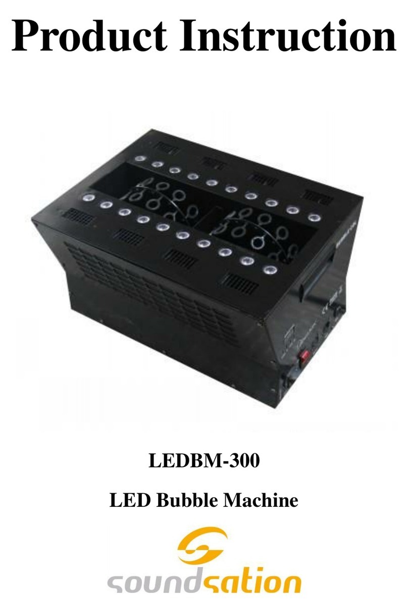 Sound Sation LEDBM-300 Product Instruction