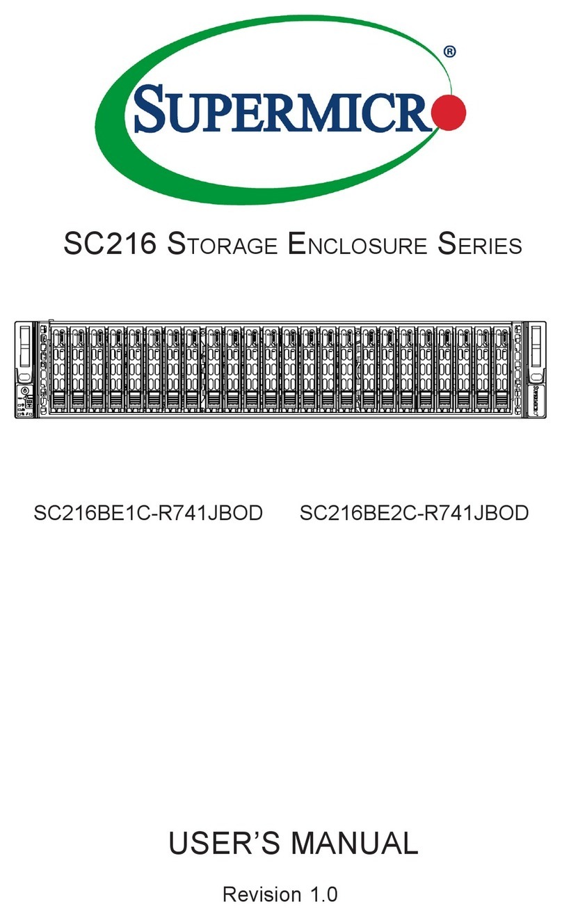 Supermicro SC216BE1C-R741JBOD user manual
