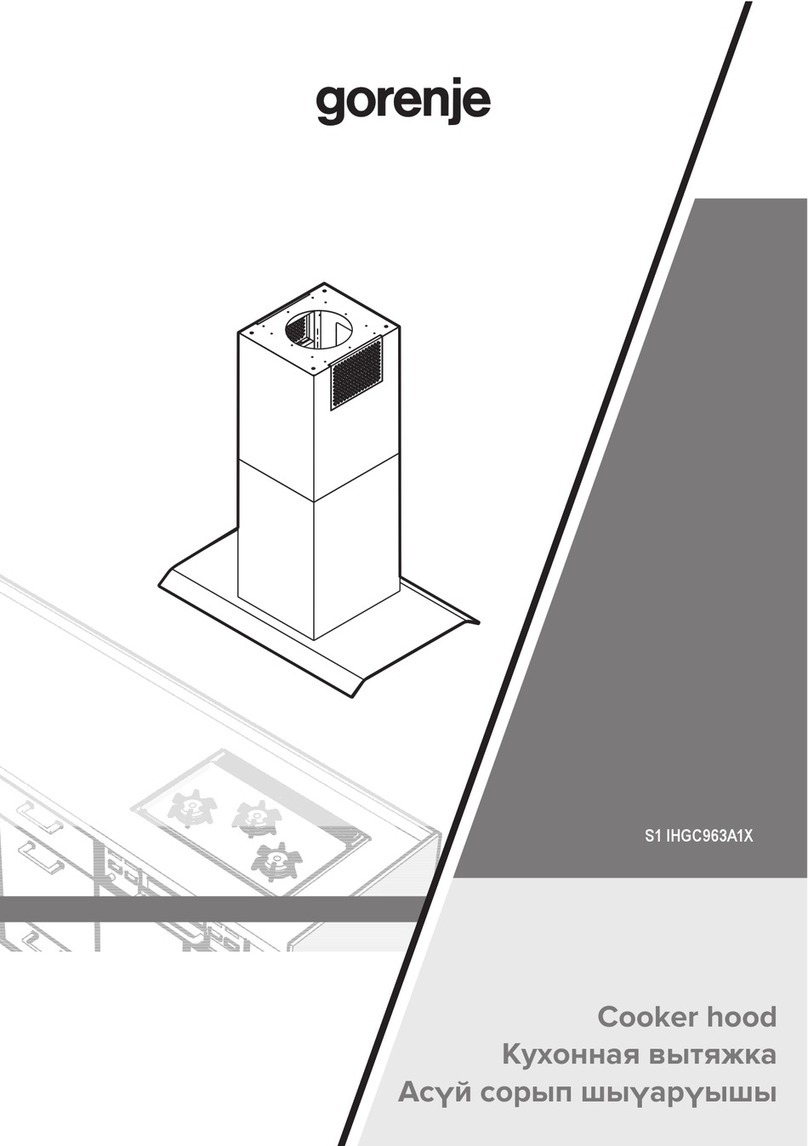 Gorenje S1 IHGC963A1X User manual