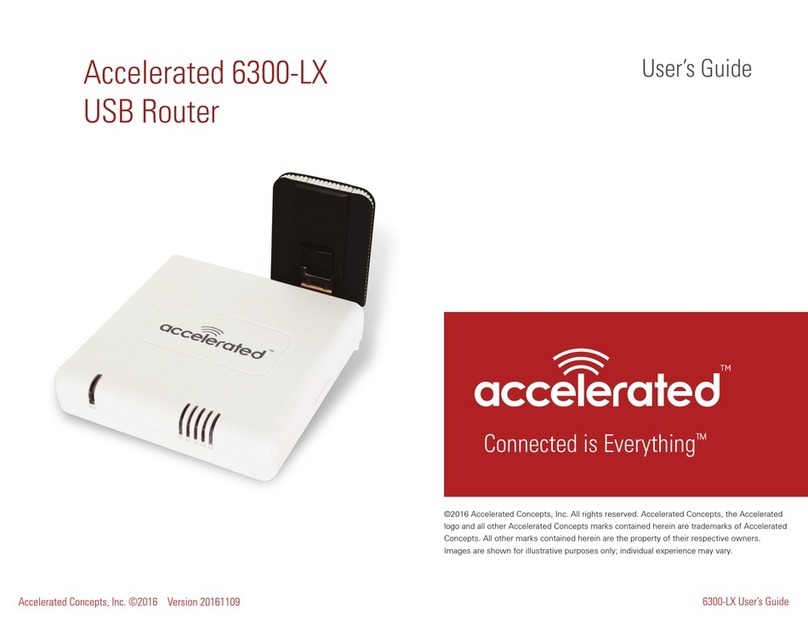 Accelerated 6300-LX user guide