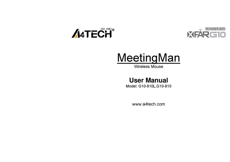 A4Tech MeetingMan G10-810L User manual