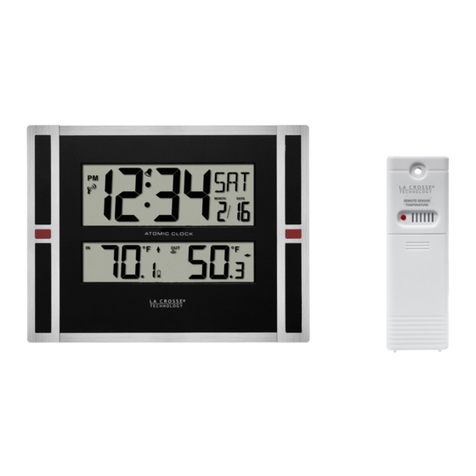 La Crosse Technology 513-149V2 Dimensions La Crosse Technology 513-149V2 Dimensions