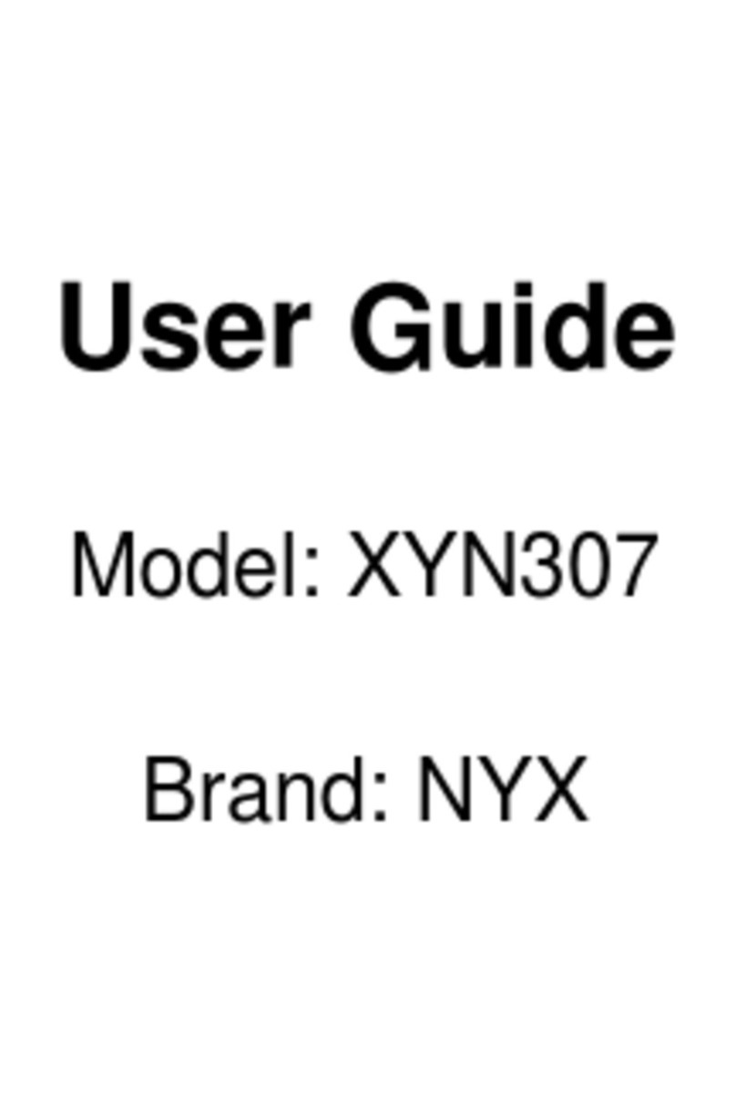 Nyx XYN307 User manual