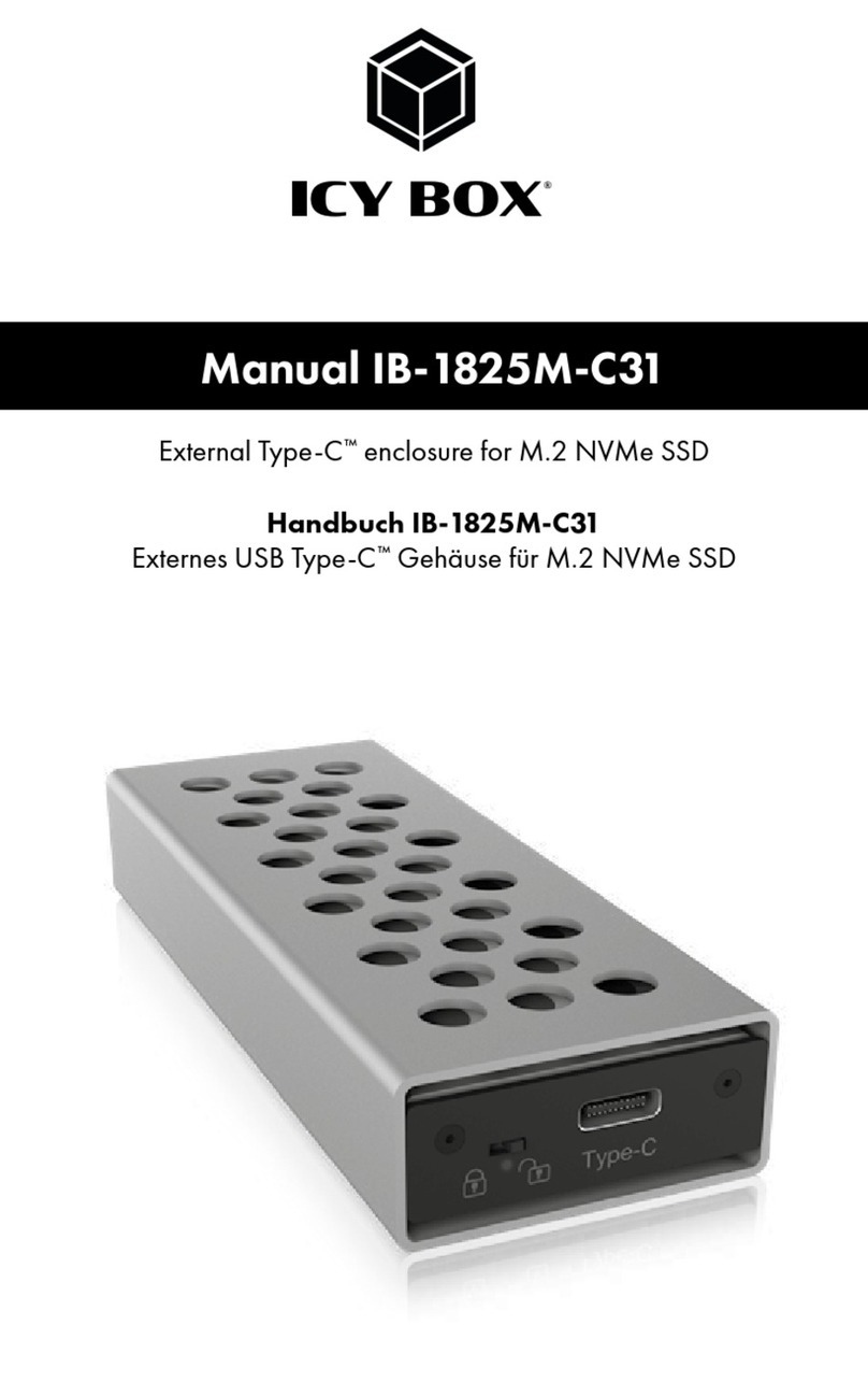 Icy Box IB-1825M-C31 manual