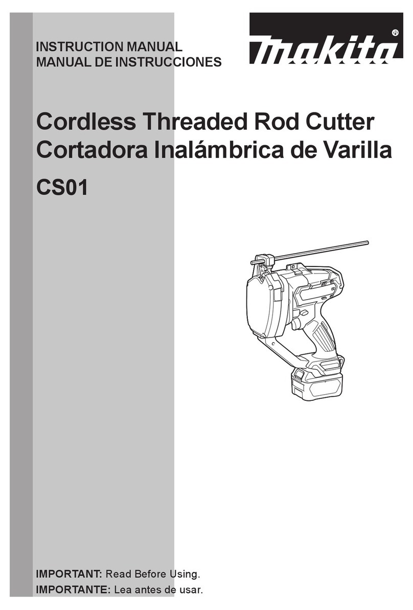 Makita CS01 User manual