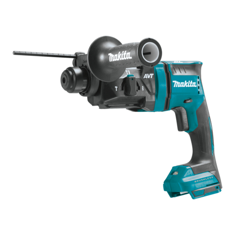 Makita XRH12 instruction manual