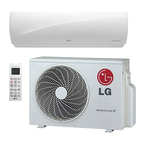 LG ART COOL LA150HYV2 Installation and operation manual