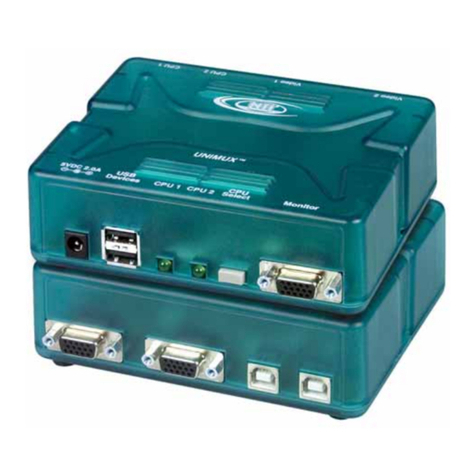NTI UNIMUX-USBV-2R Installation and operation manual