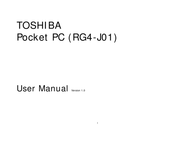 Toshiba RG4-J01 User manual