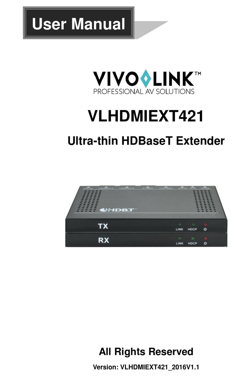 Vivo Link VLHDMIEXT421 user manual