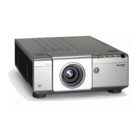 Sharp XG-P610X-N User manual