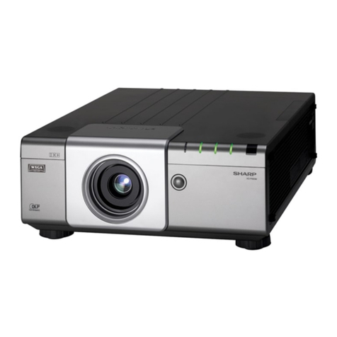 Sharp XG-P560WA User manual