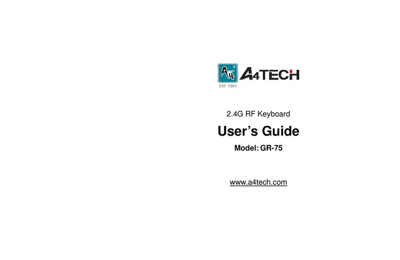 A4Tech GR-75 User manual