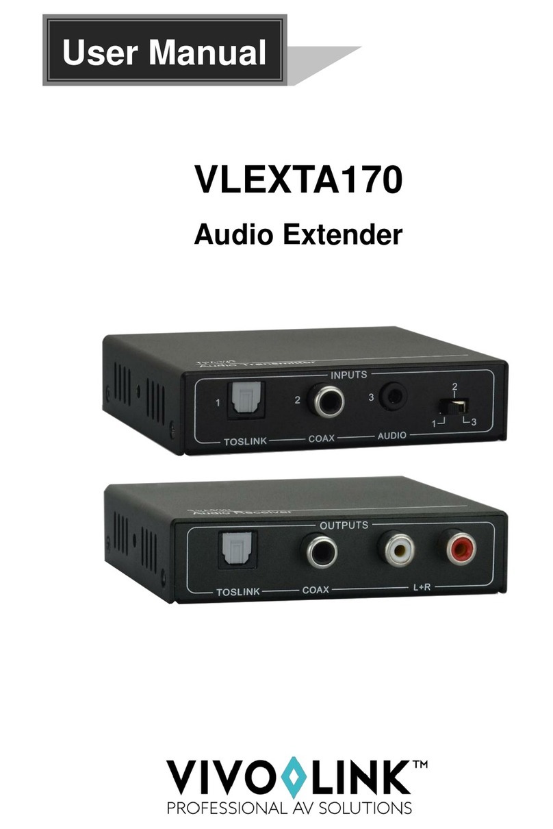Vivo Link VLEXTA170 User manual Vivo Link VLEXTA170 User manual