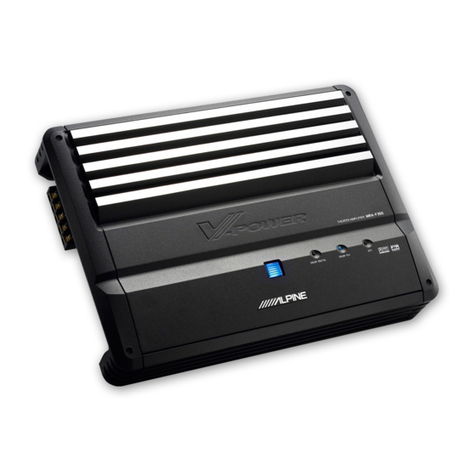 Alpine MRA-355 manual