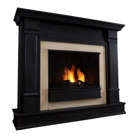 RealFlame Silverton G8600E Assembly instructions