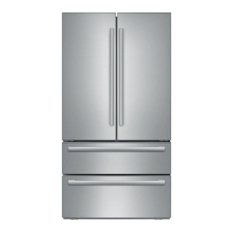 Bosch B21CL81SNS Operating and installation instructions