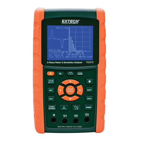 Extech Instruments PQ3470-2 User manual