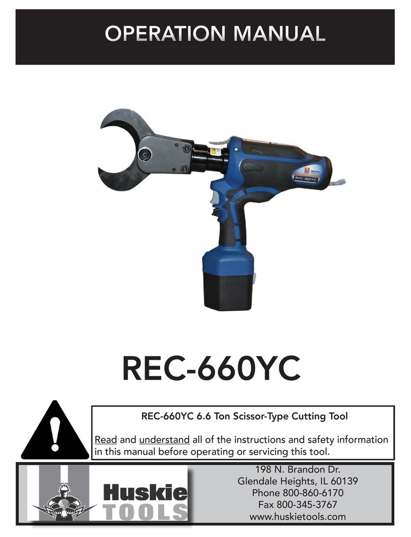 Huskie Tools REC-660YC Operation manual Huskie Tools REC-660YC Operation manual