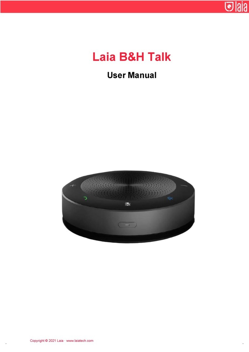 LAIA Laia B&H Talk user manual