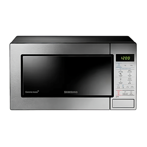 Samsung GE83MDT Owner's instructions & cooking guide