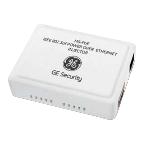 GE MS-PoE User manual