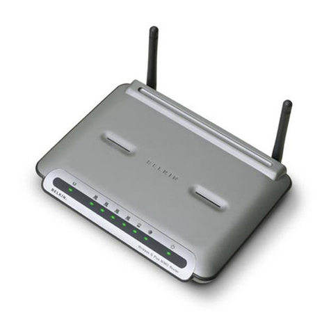 Belkin G Plus F5D7231-4 User manual