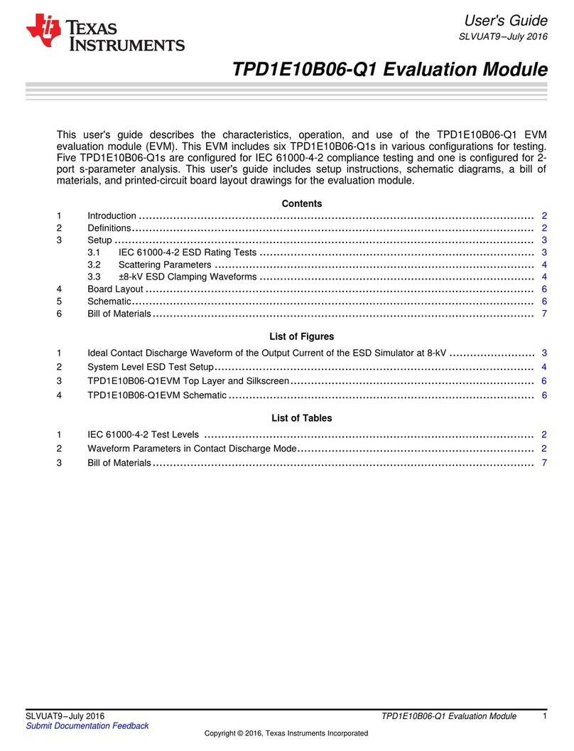 Texas Instruments TPD1E10B06-Q1 User manual