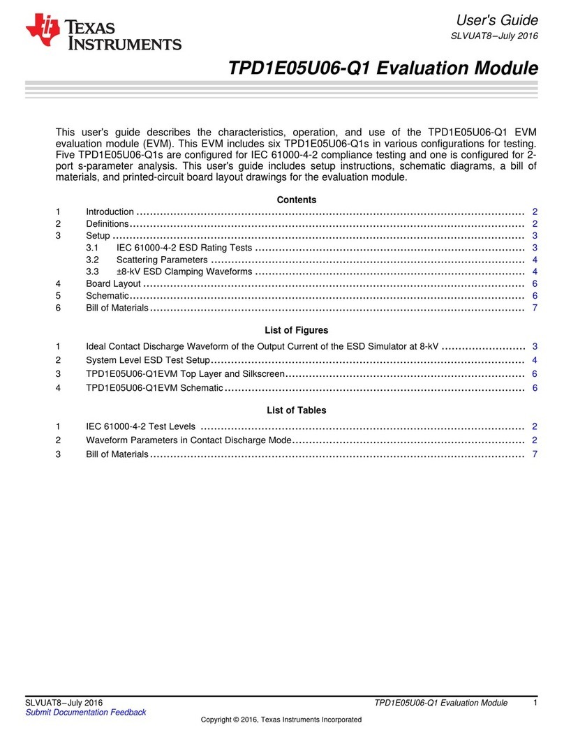Texas Instruments TPD E05U06-Q1 Series user guide