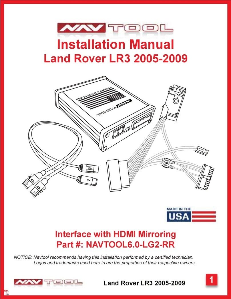 NAV TOOL LR3 User manual