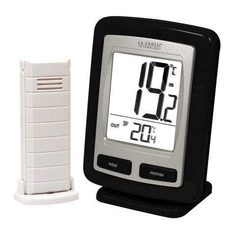 La Crosse Technology WS-9009BK-IT Dimensions La Crosse Technology WS-9009BK-IT Dimensions