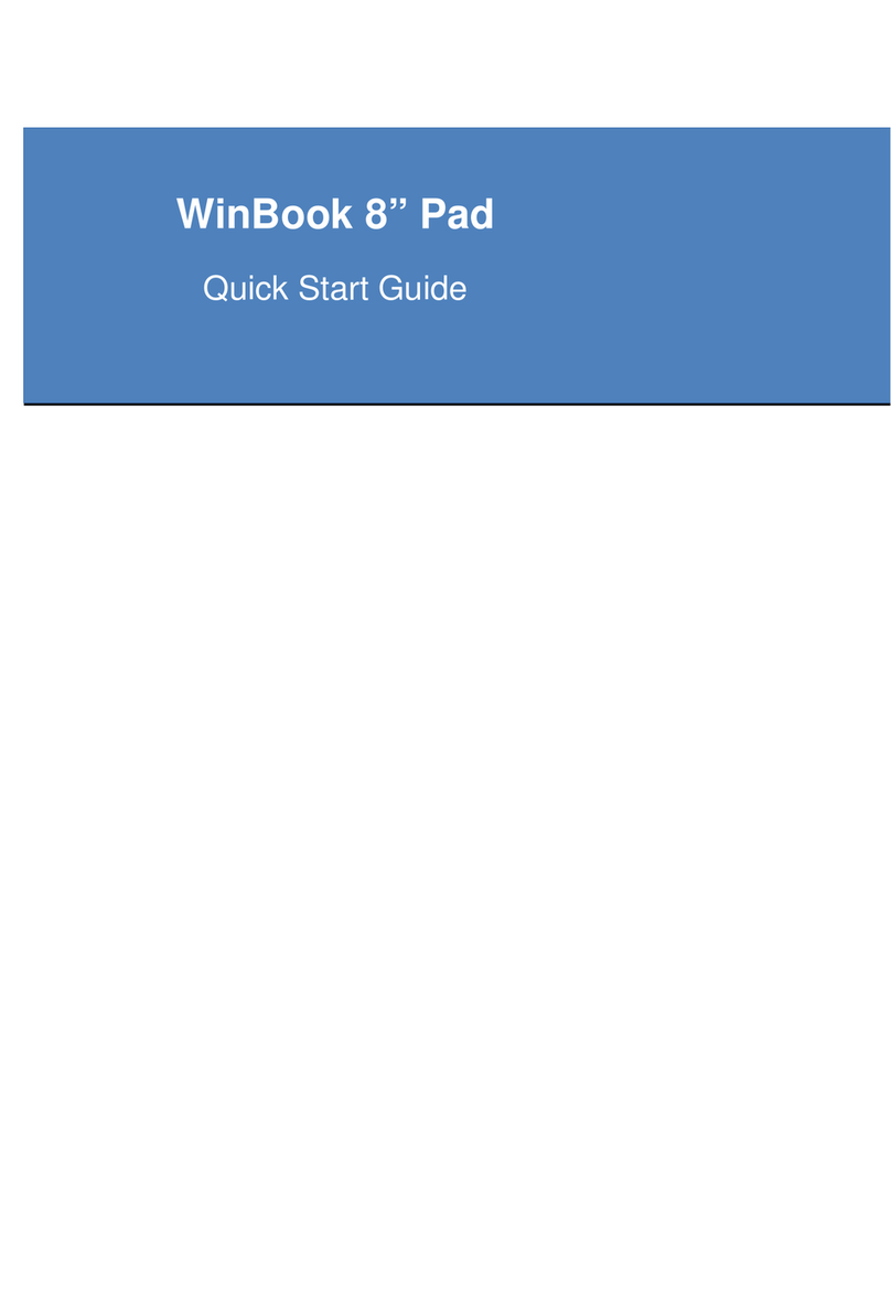 Winbook TW80 Series User manual