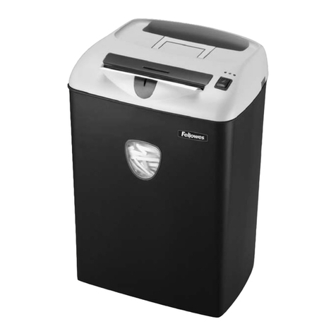 Fellowes Powershred PS-60C instructions