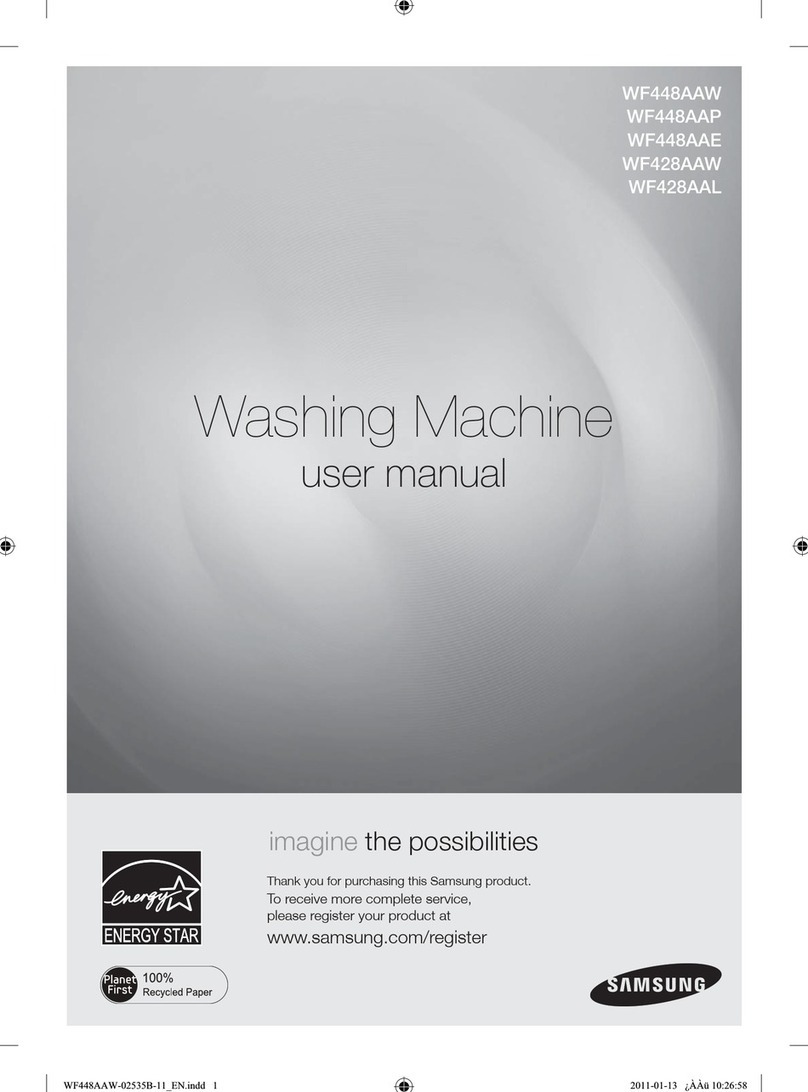 Samsung WF428AAW User manual