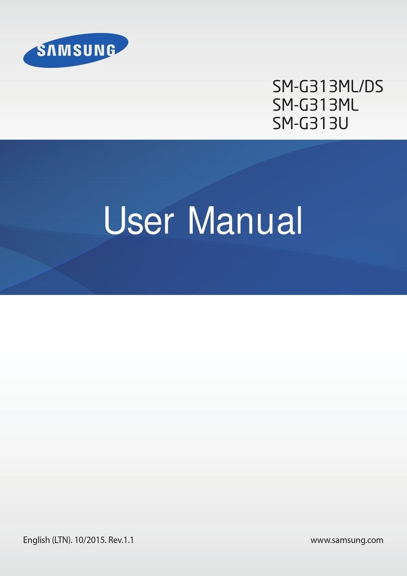 Samsung SM-G313ML User manual